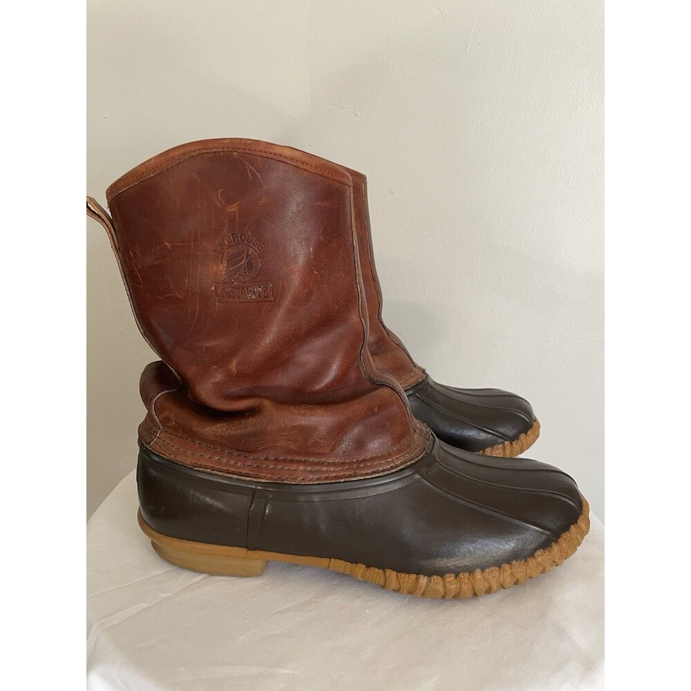 Lacrosse Mesquite Duck Boots Made in USA Men’s Size 13 Thinsulate Brown Leather